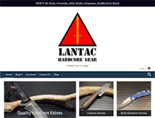 Tablet Screenshot of lantacknives.com